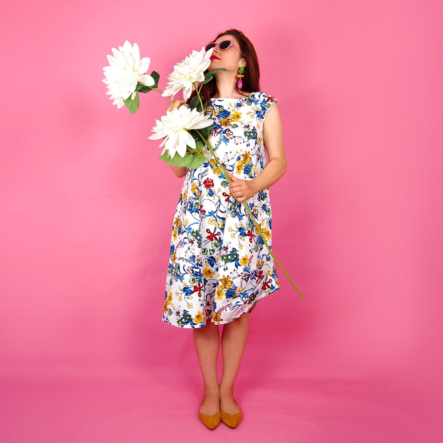 vestido de flores