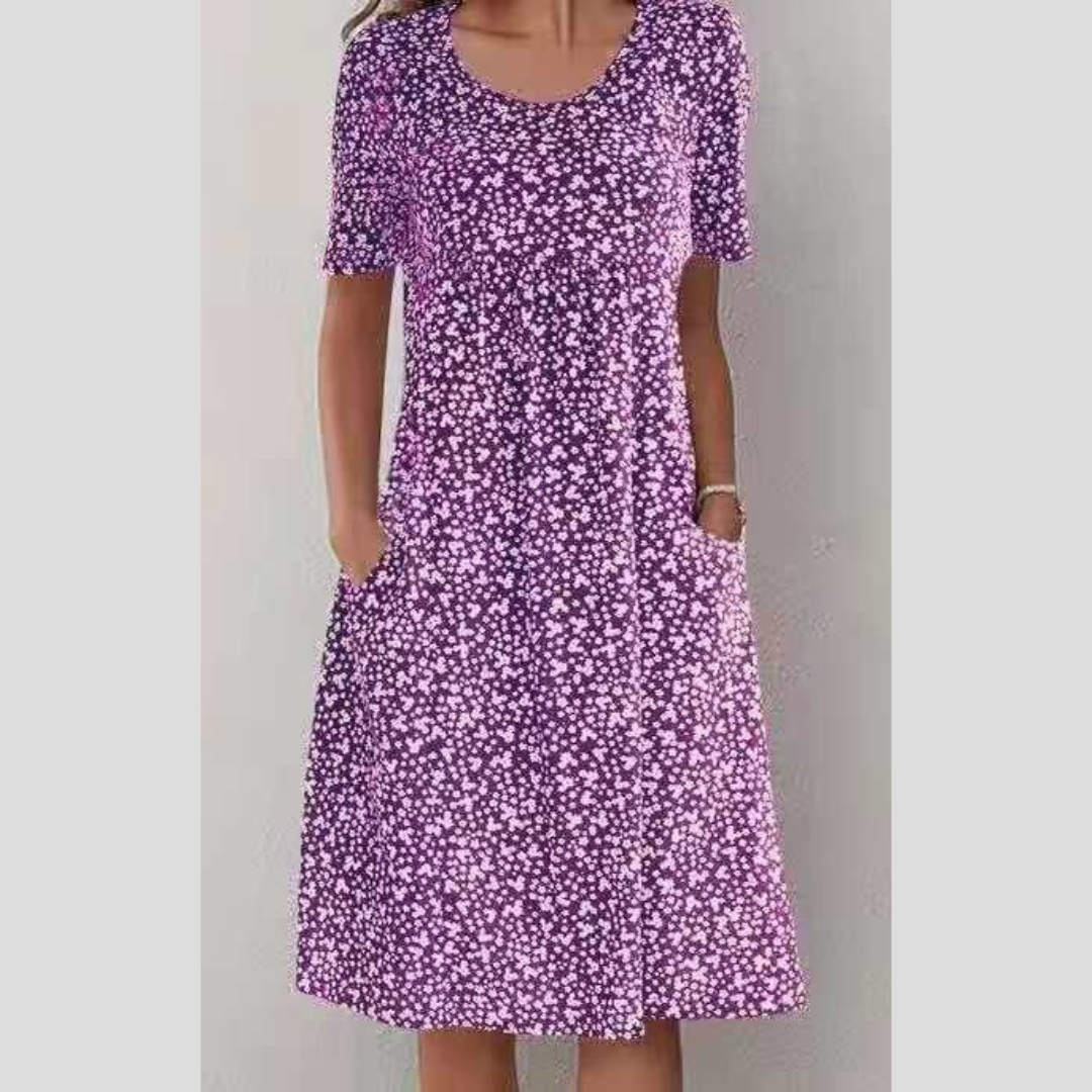 Giulia™ | Vestido veraniego con estampado floral