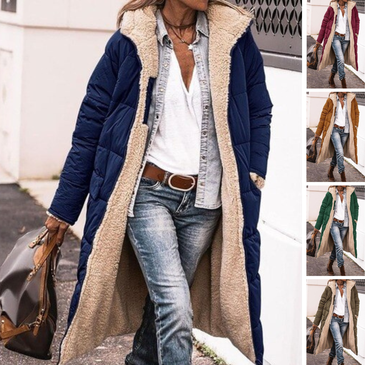 SASHA | Elegante abrigo reversible