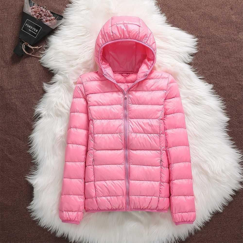 Manuela – Chaqueta Impermeable con Plumón de Pato Blanco