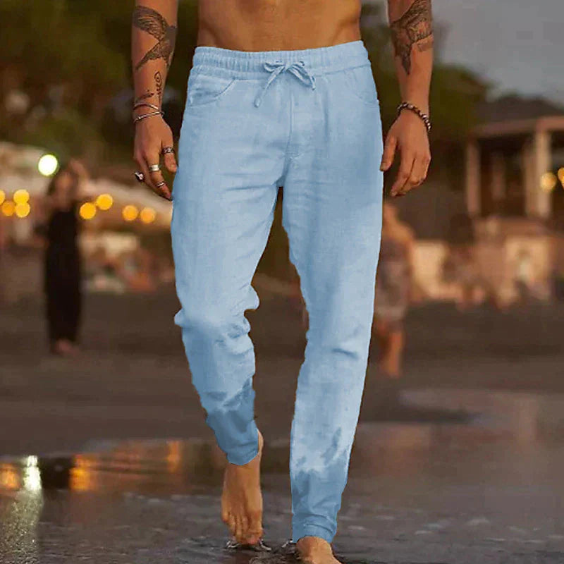 ARTHUR | Pantalones casuales de lino