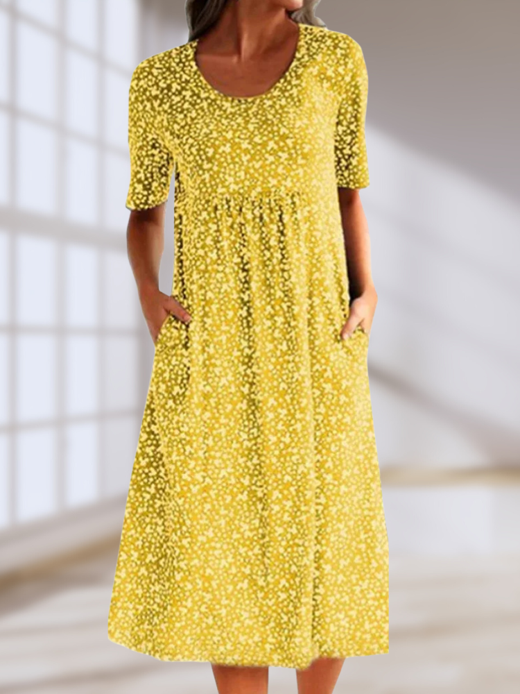 Giulia™ | Vestido veraniego con estampado floral