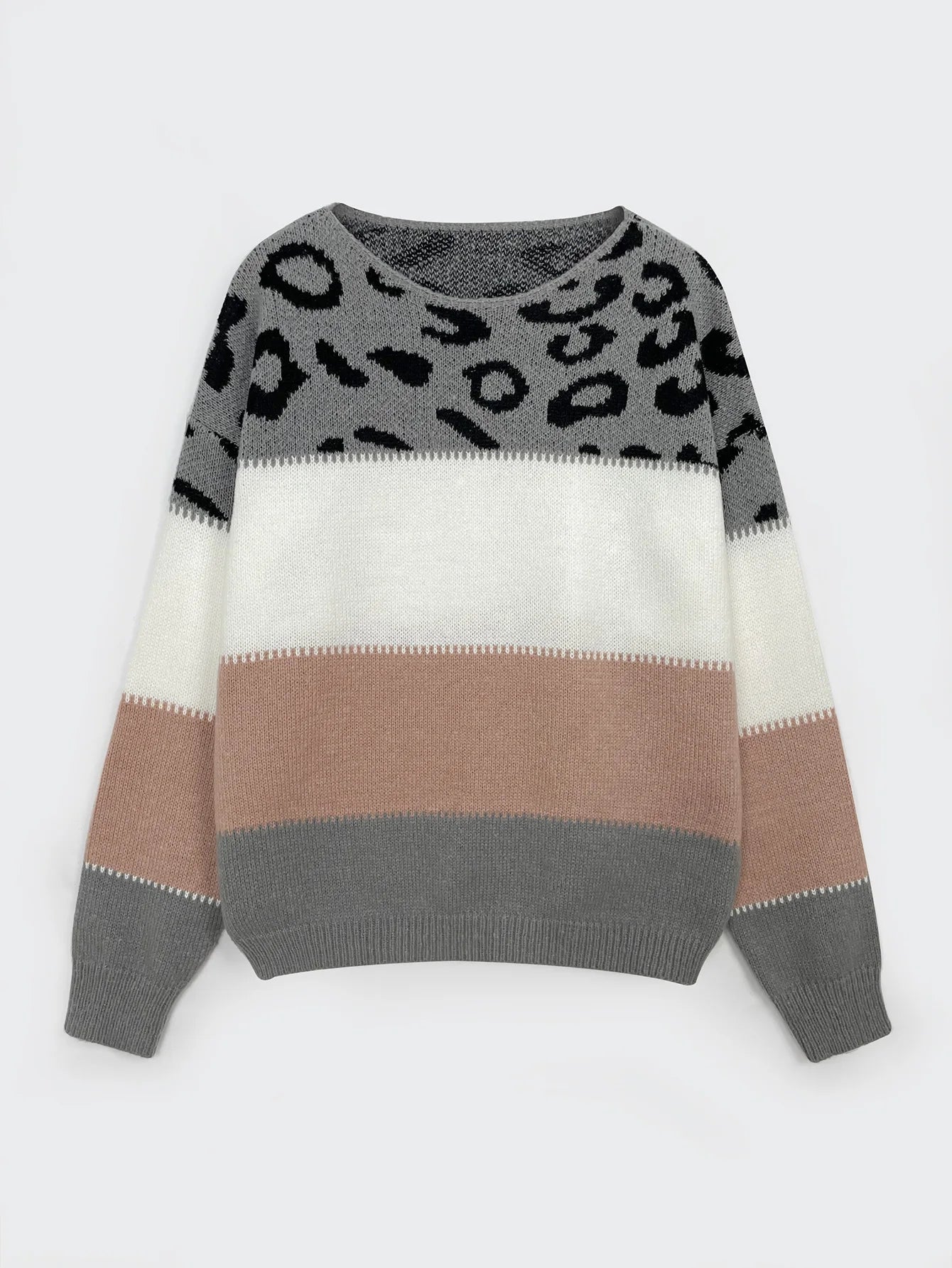 CLEO | Jersey con estampado de leopardo