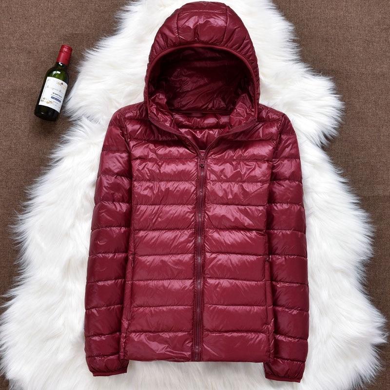 Manuela – Chaqueta Impermeable con Plumón de Pato Blanco