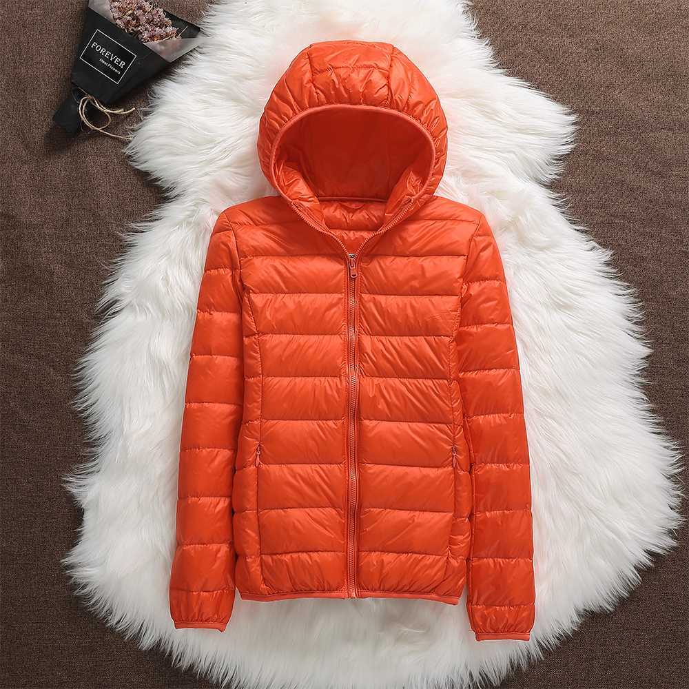 Manuela – Chaqueta Impermeable con Plumón de Pato Blanco