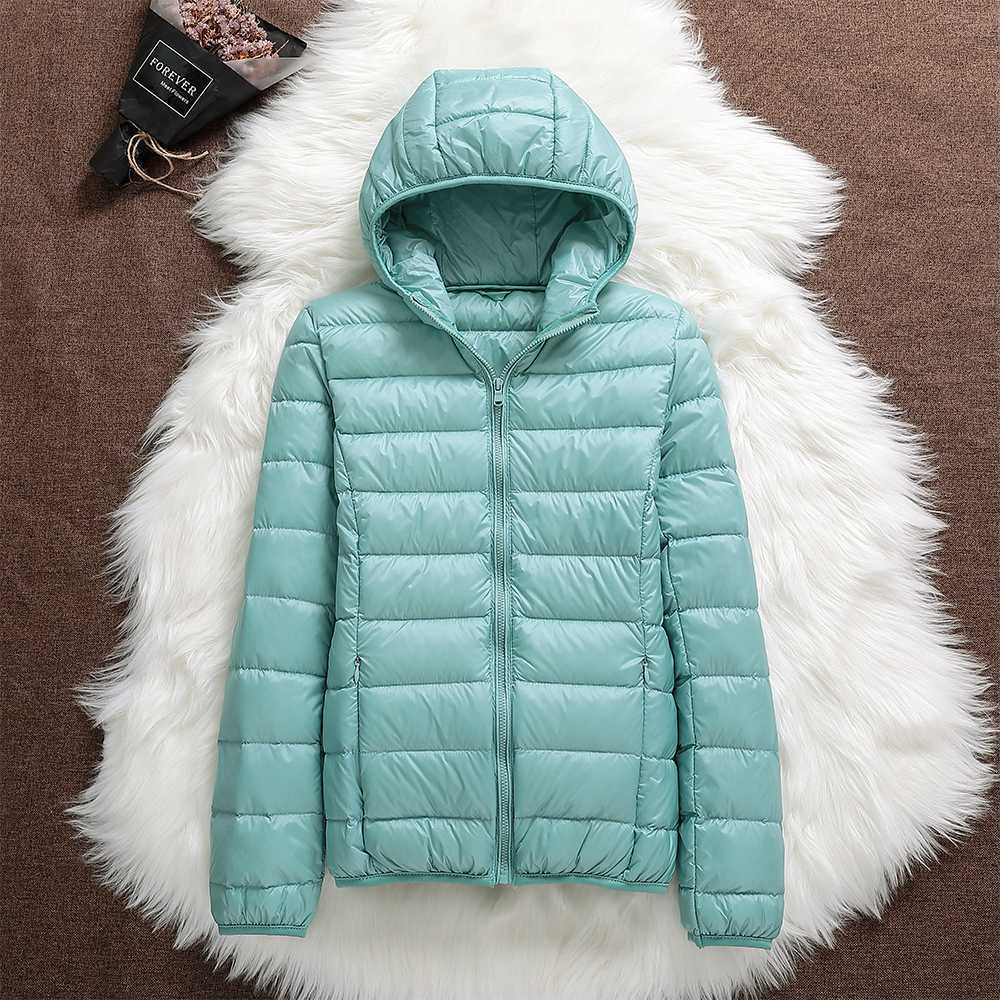 Manuela – Chaqueta Impermeable con Plumón de Pato Blanco
