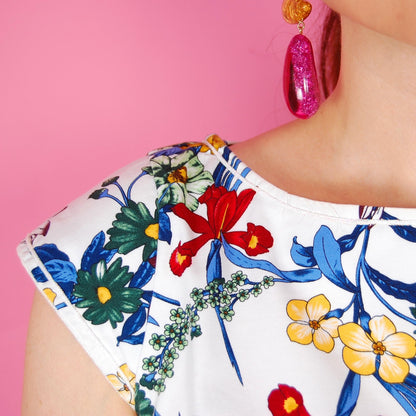 vestido de flores