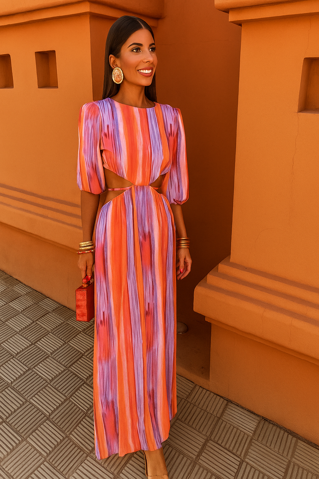 PALOMA  |  Vestido midi con aberturas