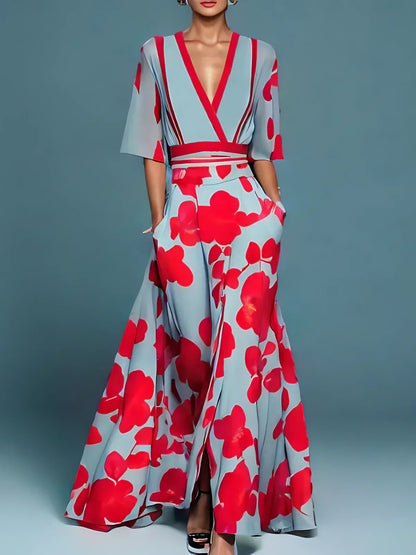 Jamie - Abito elegante con motivo floreale