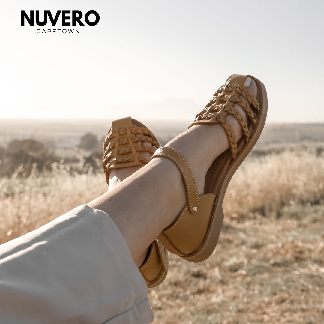 ESTER | Sandalias de cuero genuino