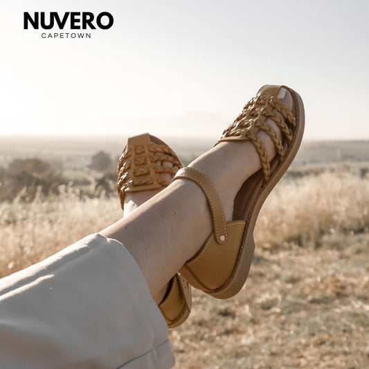 ESTER | Sandalias de cuero genuino