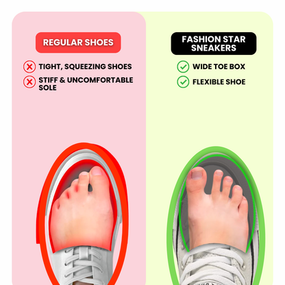 FASHION STAR | ZAPATILLAS ORTOPÉDICAS DE MODA