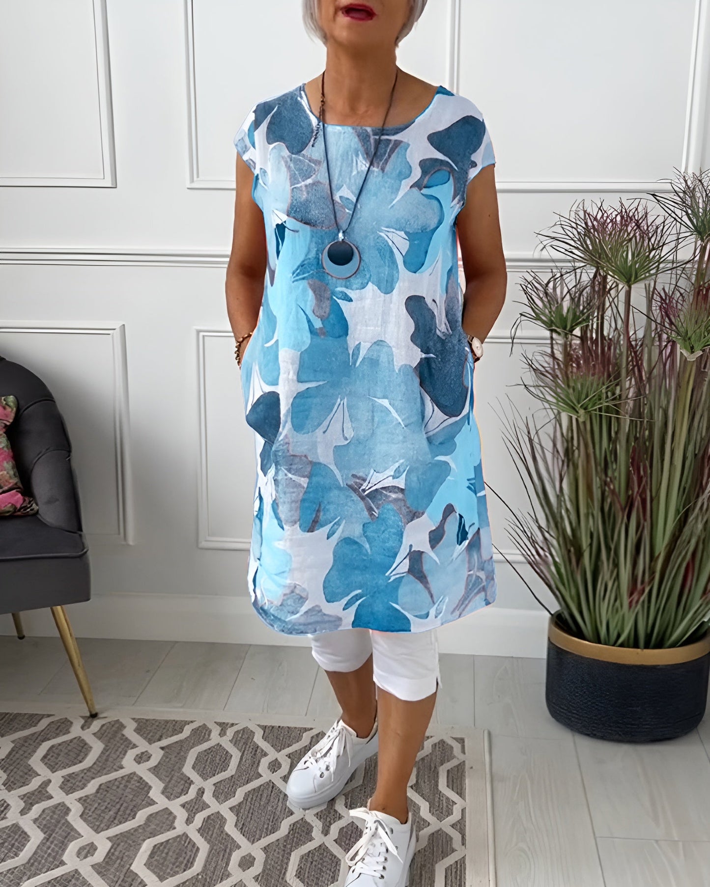 Caterina™ | Blusa floral informal