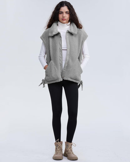 MIRELLE | Chaleco con bolsillos suaves