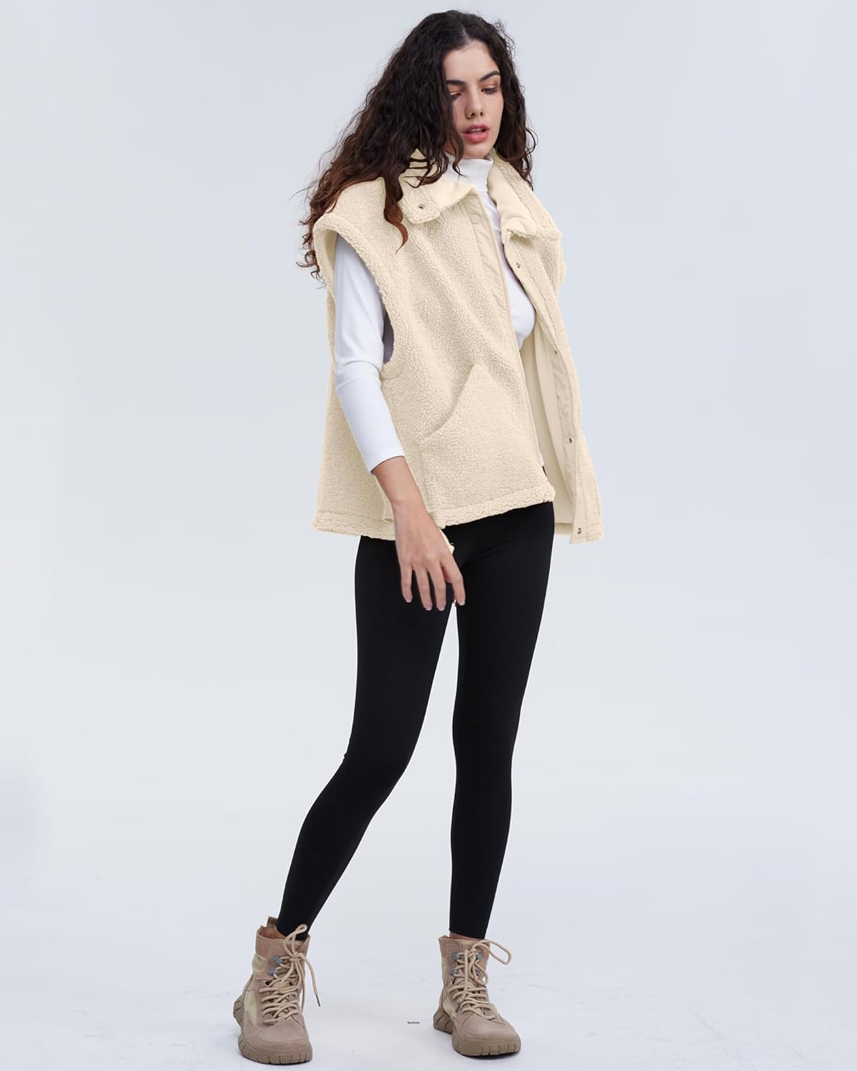 MIRELLE | Chaleco con bolsillos suaves