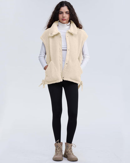 MIRELLE | Chaleco con bolsillos suaves