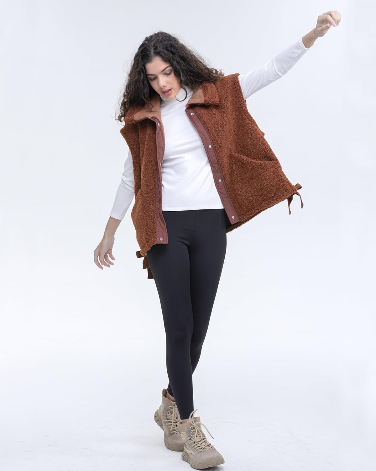 MIRELLE | Chaleco con bolsillos suaves