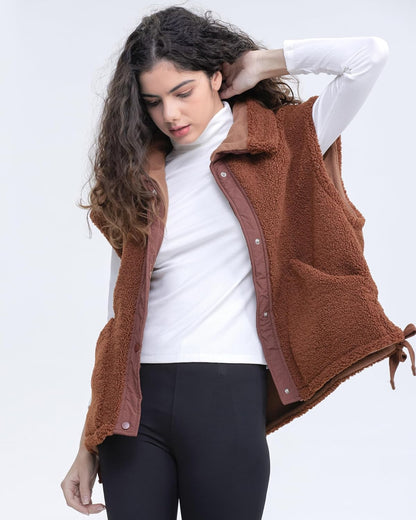 MIRELLE | Chaleco con bolsillos suaves