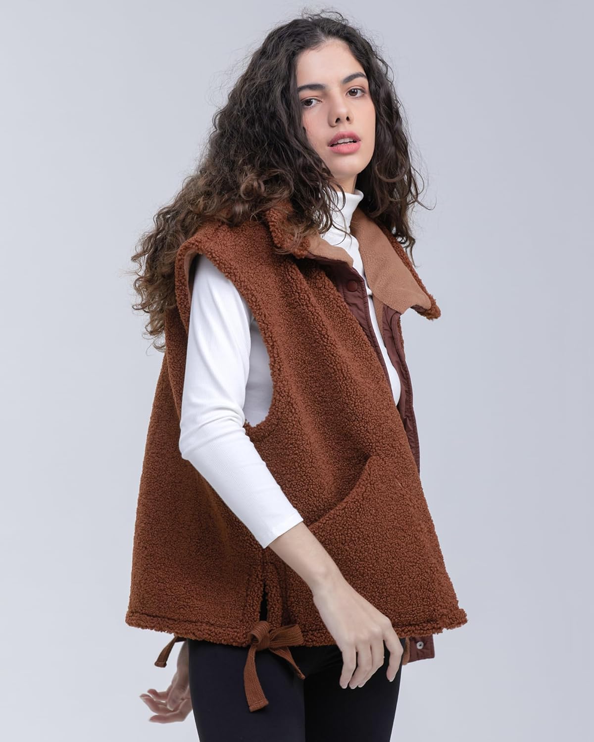 MIRELLE | Chaleco con bolsillos suaves