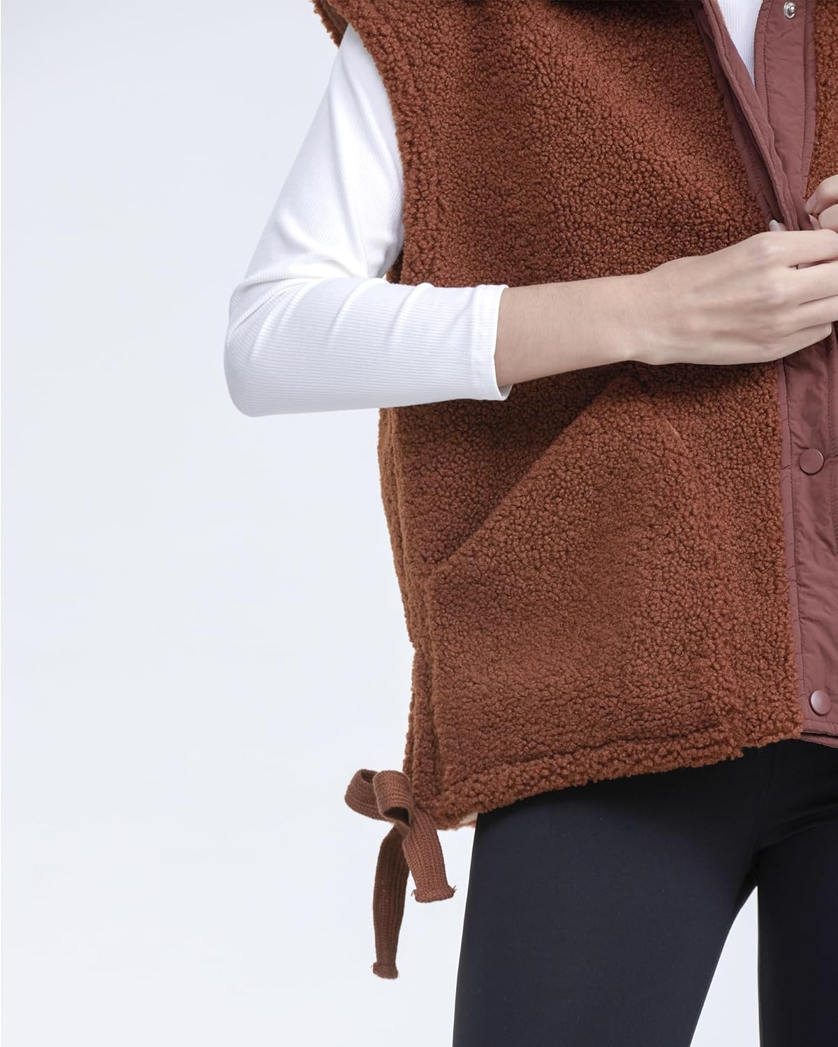 MIRELLE | Chaleco con bolsillos suaves