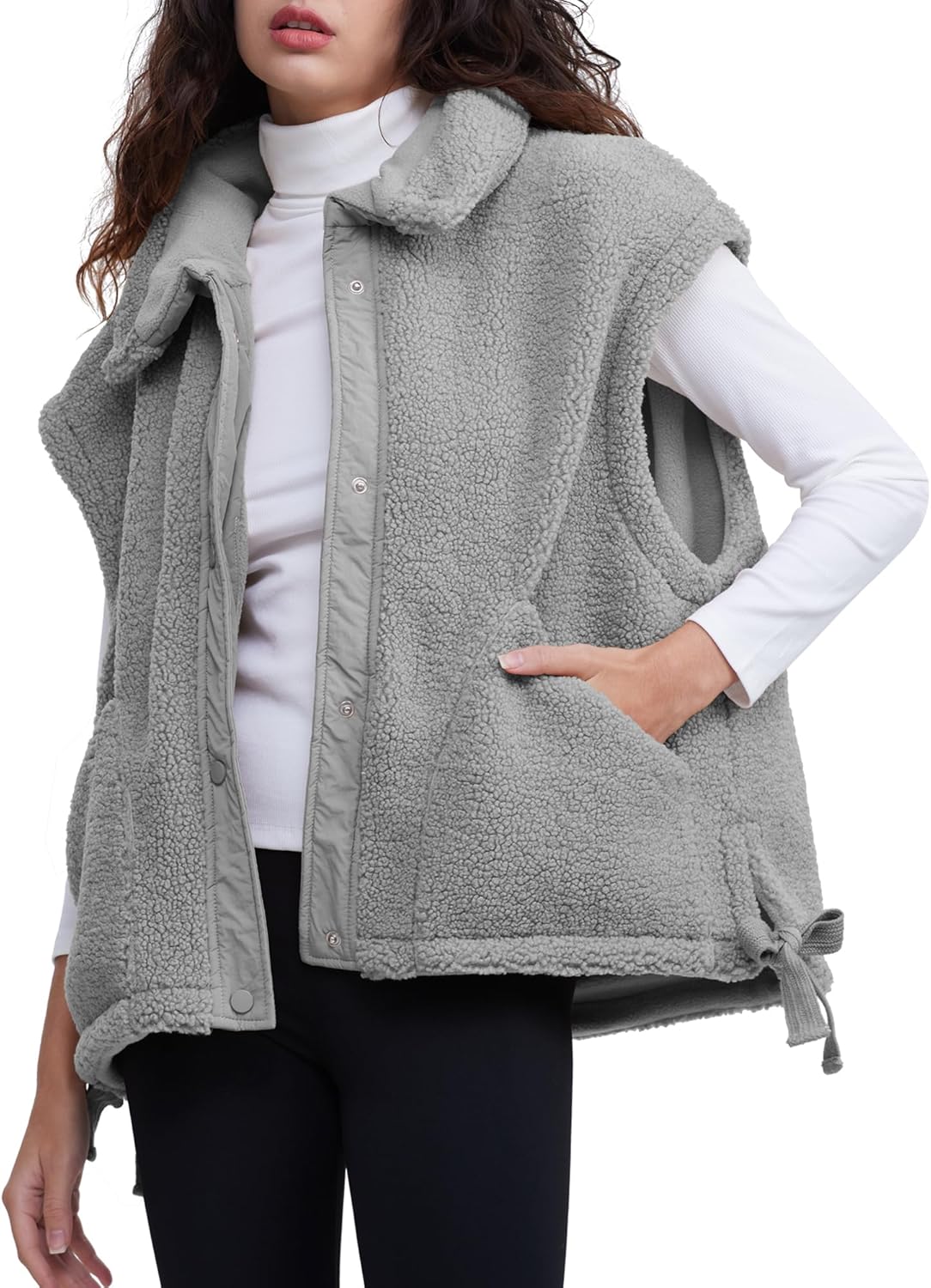 MIRELLE | Chaleco con bolsillos suaves