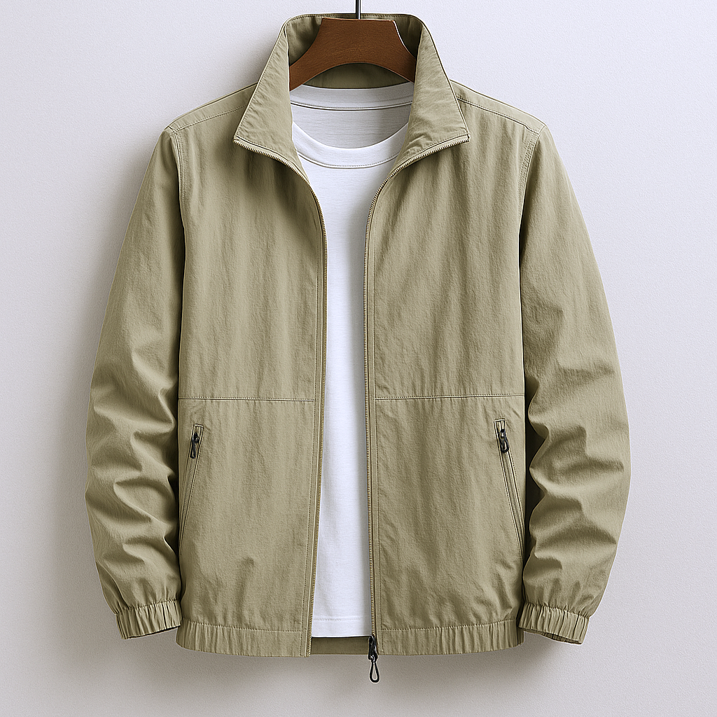 LARRY | La chaqueta ligera y desenfadada con cuello alto