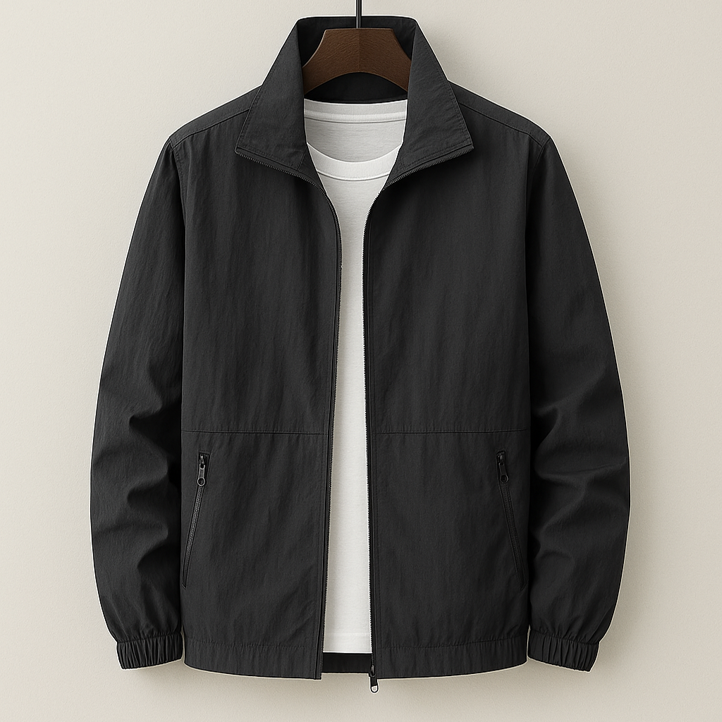 LARRY | La chaqueta ligera y desenfadada con cuello alto