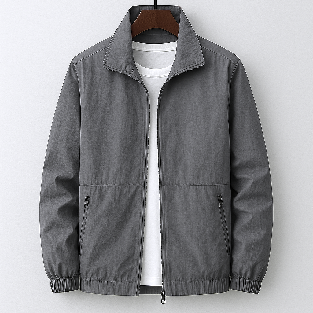 LARRY | La chaqueta ligera y desenfadada con cuello alto