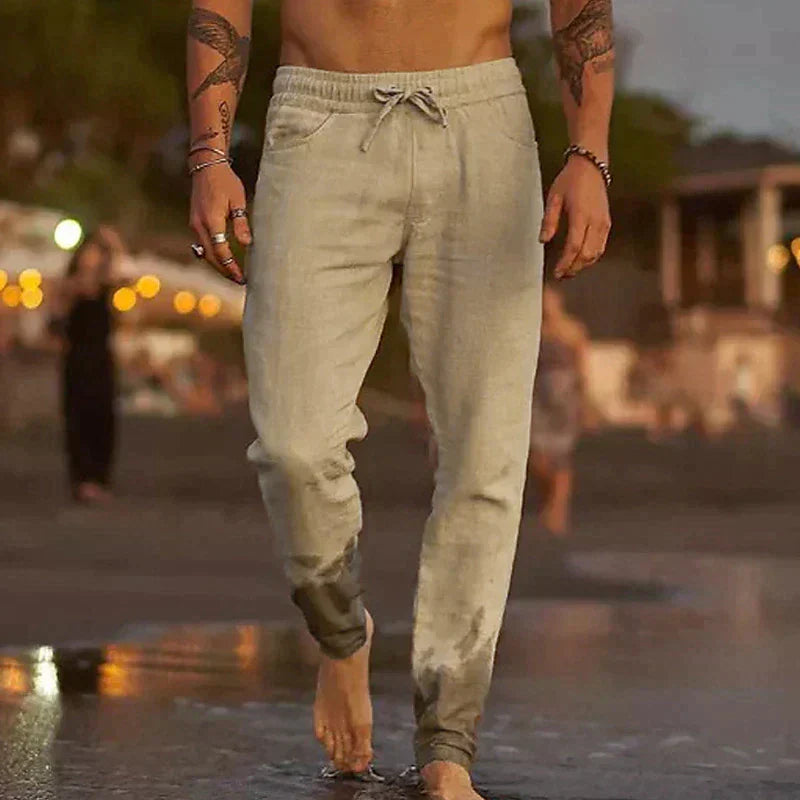 ARTHUR | Pantalones casuales de lino