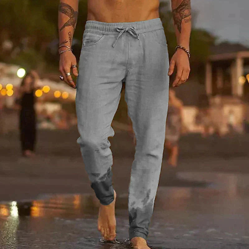 ARTHUR | Pantalones casuales de lino