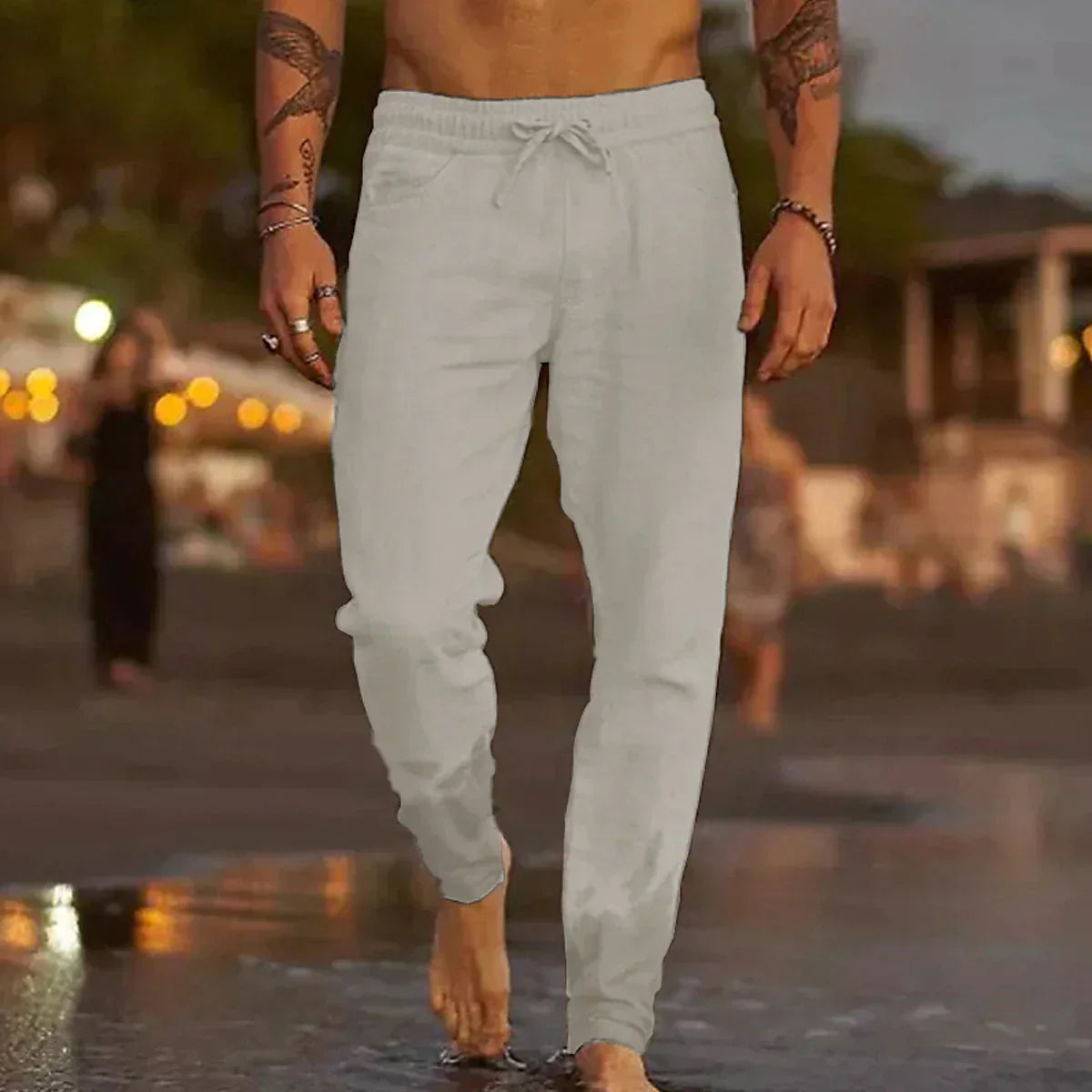 ARTHUR | Pantalones casuales de lino