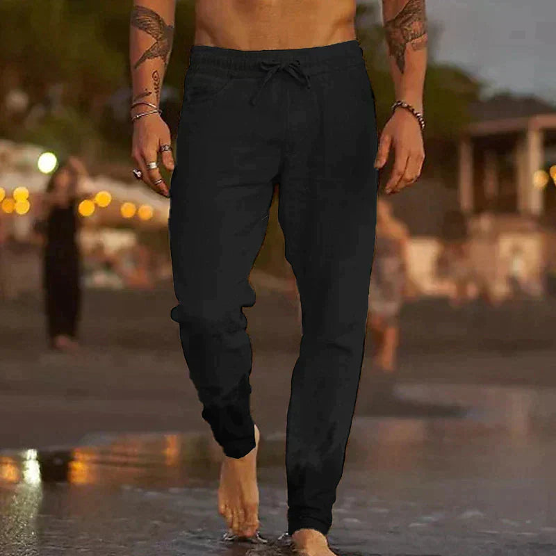 ARTHUR | Pantalones casuales de lino