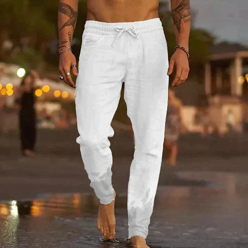 ARTHUR | Pantalones casuales de lino