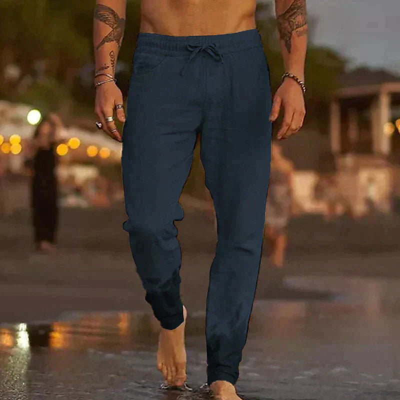 ARTHUR | Pantalones casuales de lino