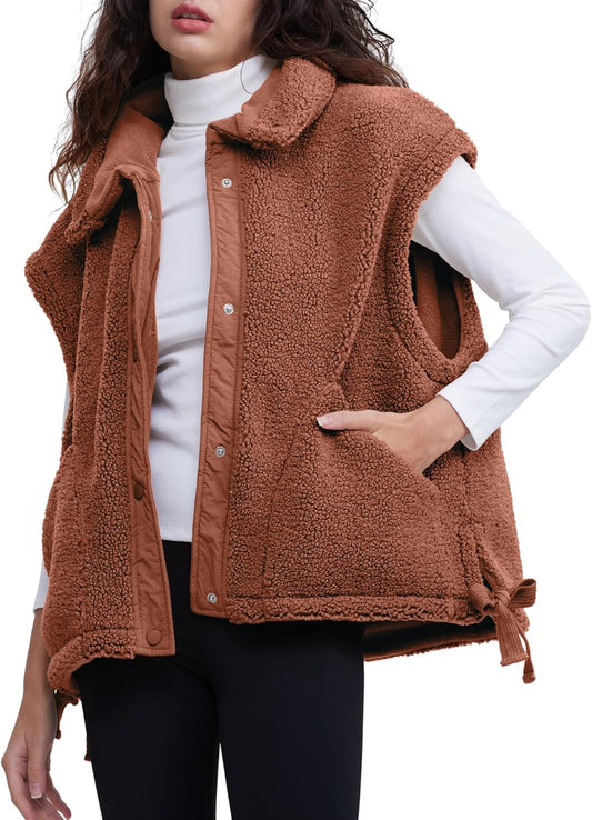 MIRELLE | Chaleco con bolsillos suaves