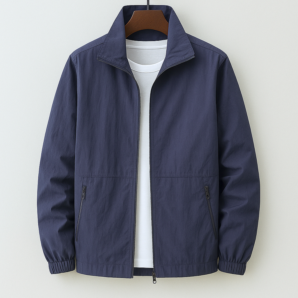 LARRY | La chaqueta ligera y desenfadada con cuello alto