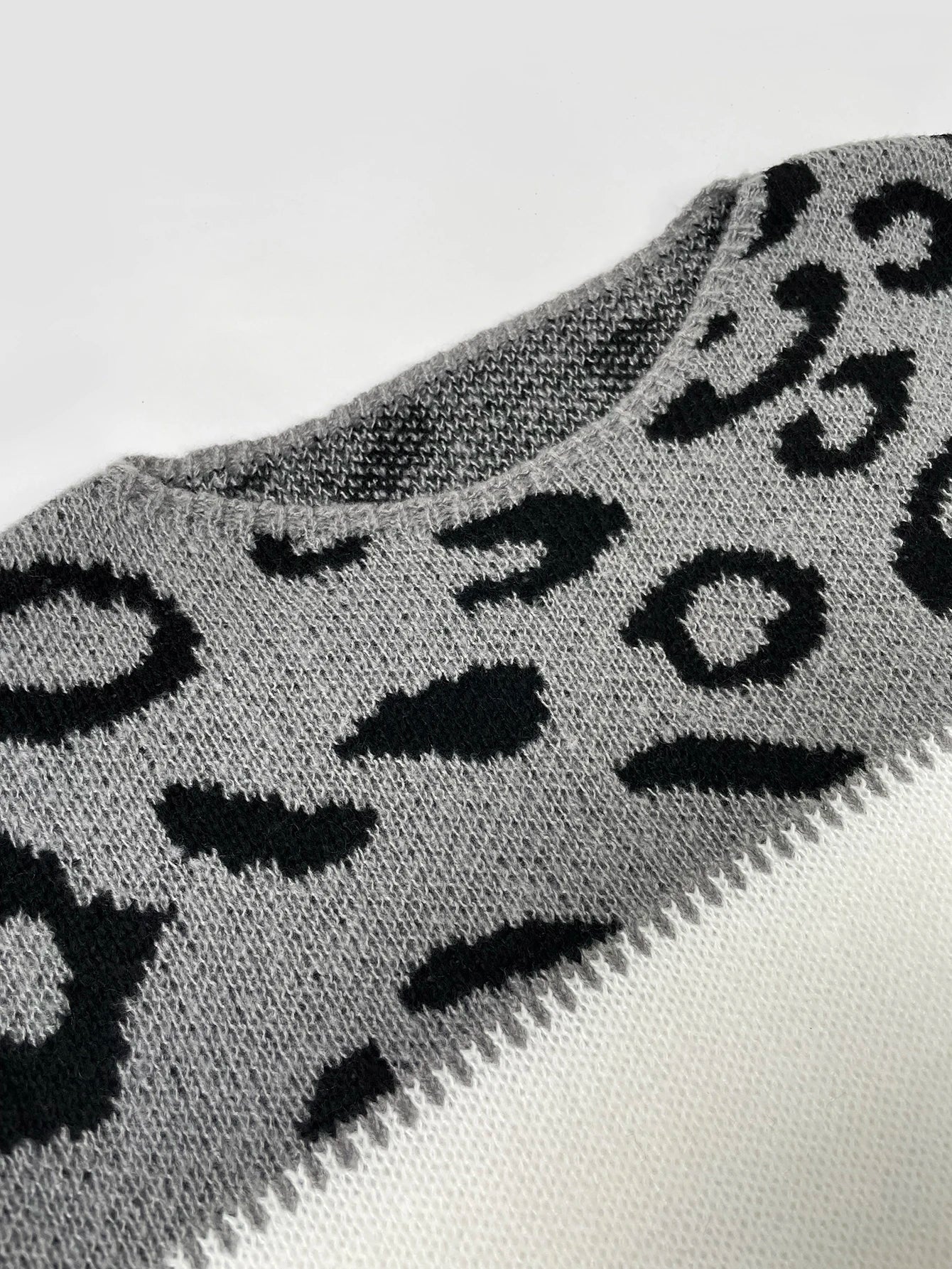 CLEO | Jersey con estampado de leopardo