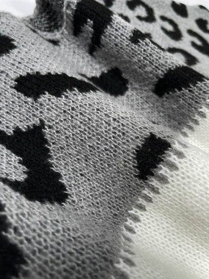 CLEO | Jersey con estampado de leopardo