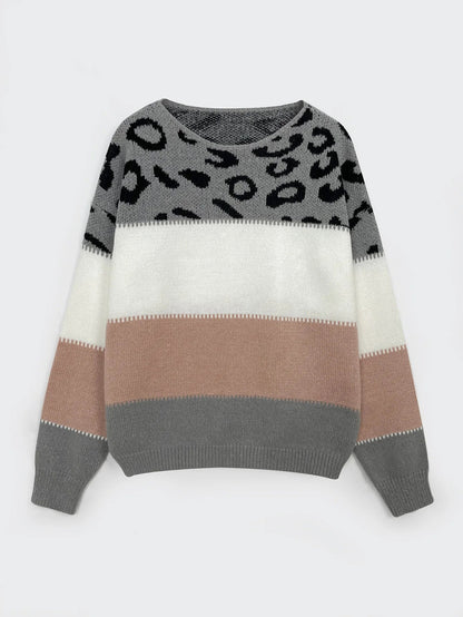 CLEO | Jersey con estampado de leopardo