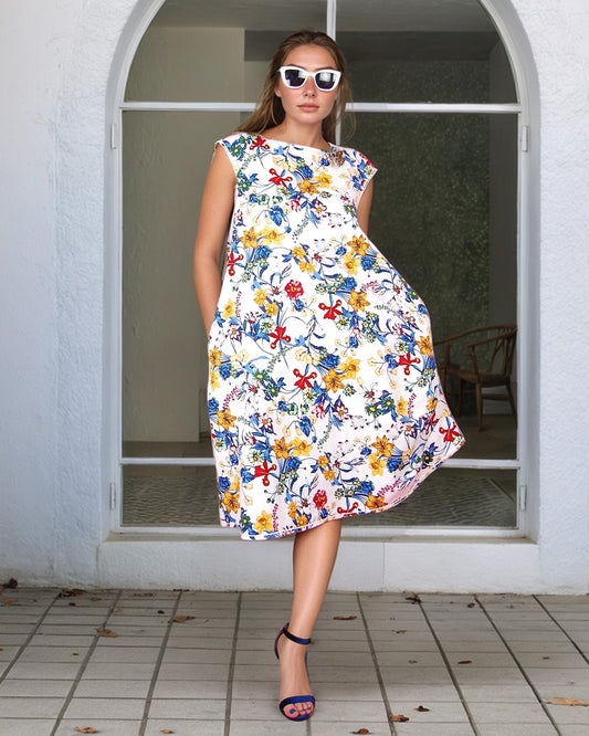 vestido de flores