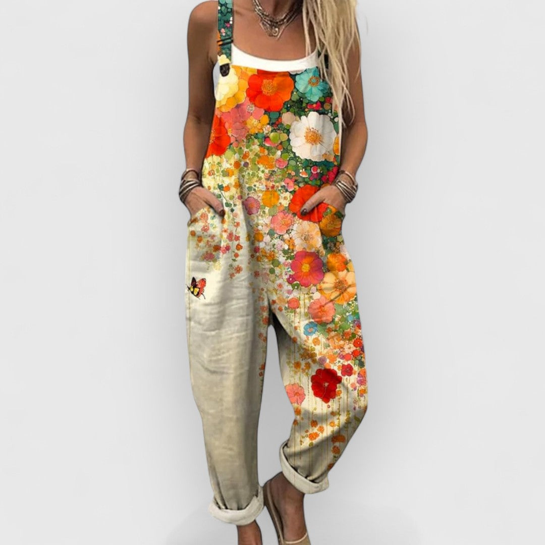 MILA™ | Mono vintage floral para mujer