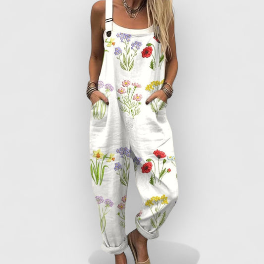 ALEXIA™ | Mono vintage floral para mujer