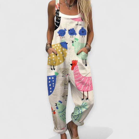 Apolonia™ | Mono vintage de pierna ancha