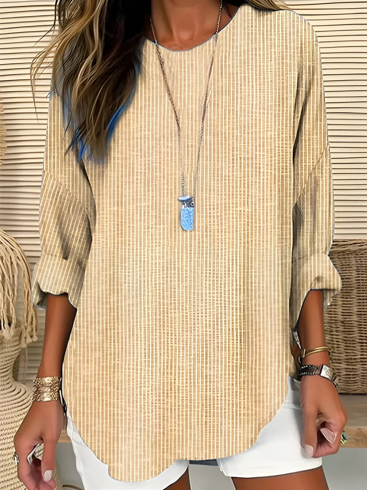 Elena™ | Blusa a rayas de moda
