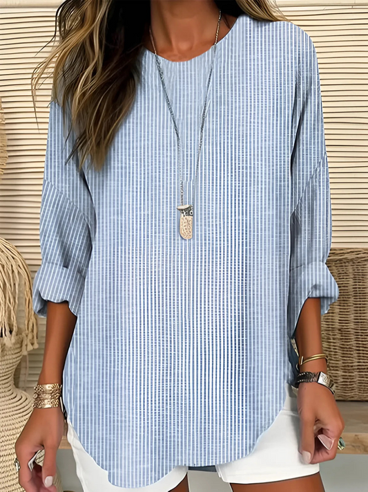 Elena™ | Blusa a rayas de moda