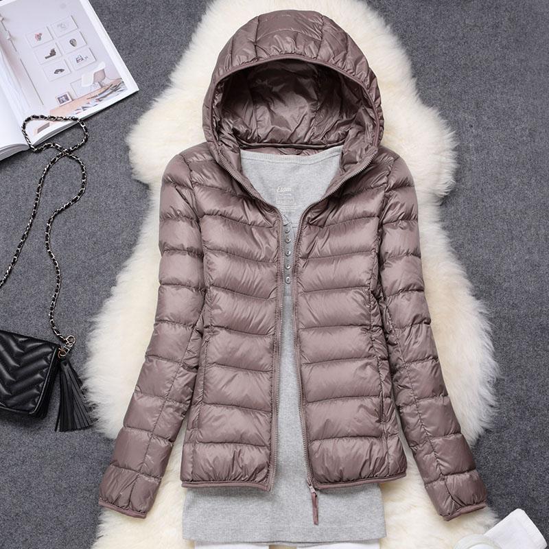 Manuela – Chaqueta Impermeable con Plumón de Pato Blanco