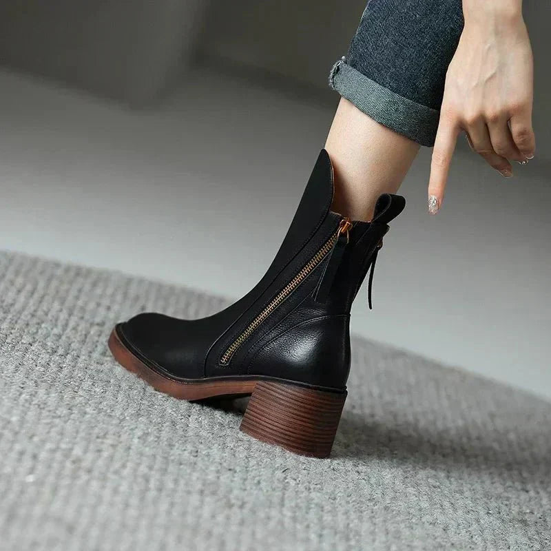 Grace | Botines de cuero