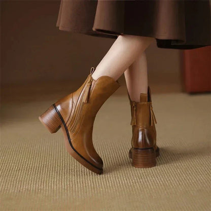 Grace | Botines de cuero