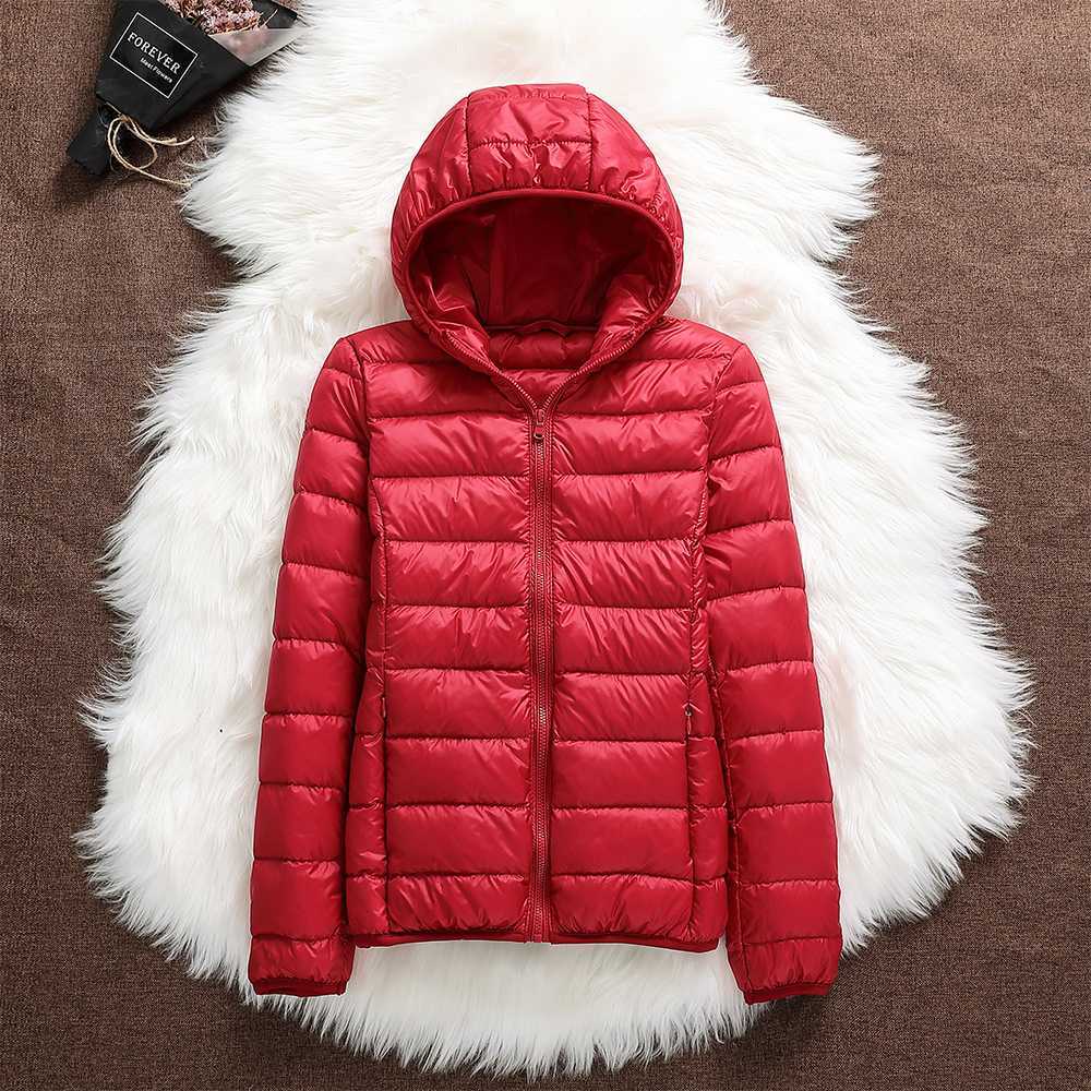 Manuela – Chaqueta Impermeable con Plumón de Pato Blanco