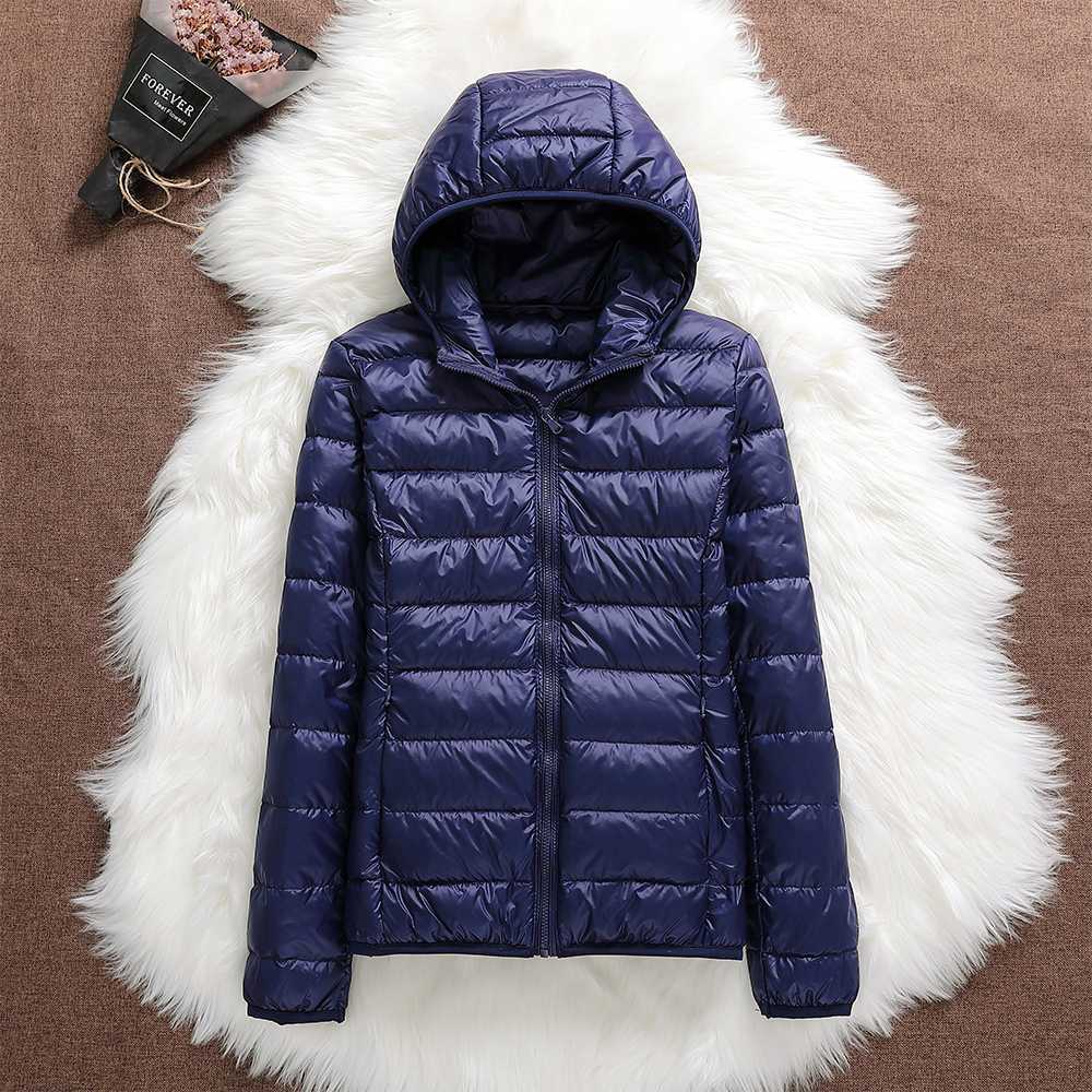 Manuela – Chaqueta Impermeable con Plumón de Pato Blanco